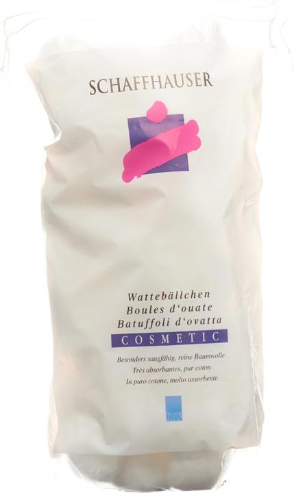 Produktbild Schaffhauser Wattebällchen Cosmet weiss