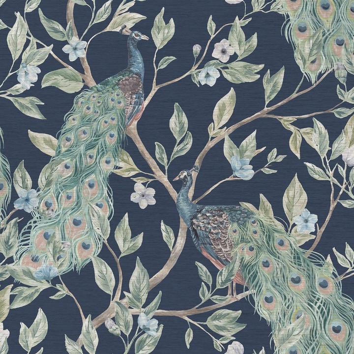 World of Wallpaper Tapete Keeka Pfau