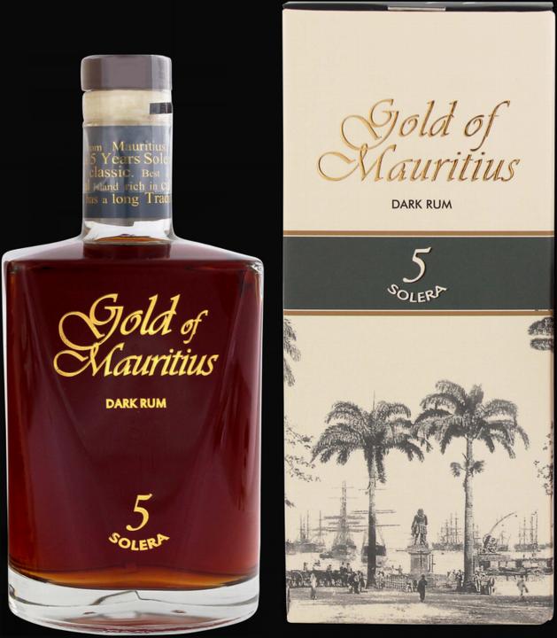Image du produit Gold of Mauritius 5 Years Solera (1 x 70 cl)
