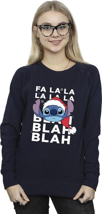 Produktbild Disney Lilo And Stitch Christmas Blah Blah Blah Sweatshirt (XXL)