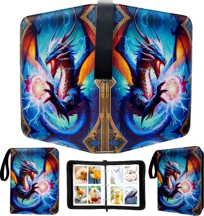 Immagine prodotto Cbx Album di ritagli Pokemon, cartella da collezione, sacchetto per 400 carte