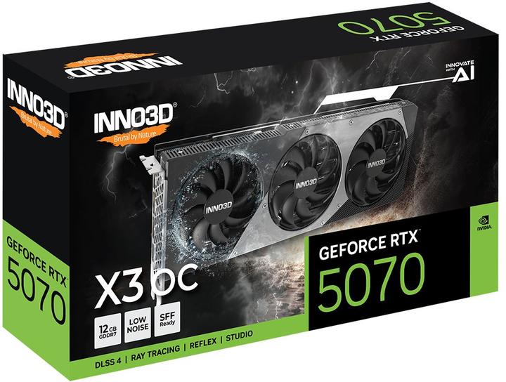 Produktbild Inno3D GeForce RTX 5070 X3 OC (12 GB)