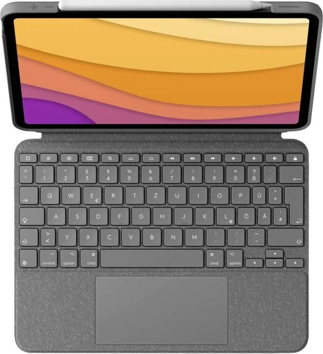 Actual product image Logitech Combo Touch (DE, iPad Air 2020 (4. Gen), iPad Air 2022 (5th Gen))