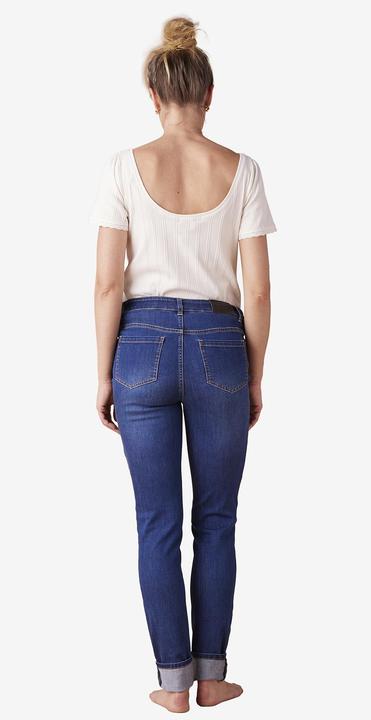 Actual product image Envie de Fraise Skinny-Umstandsjeans, Seamless-Bund WATERLESS, Bundweite verstellbar (34)