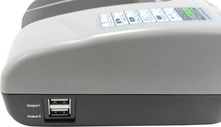 Immagine prodotto AccuCell Caricabatterie Bosch 2607336039 con due uscite USB (7.2 V)