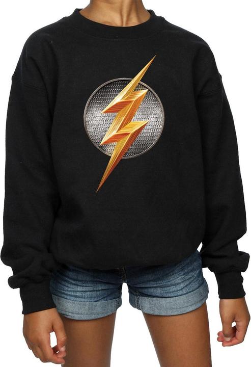 Immagine prodotto Justice League Movie Flash Emblem Felpa Ragazze (116)