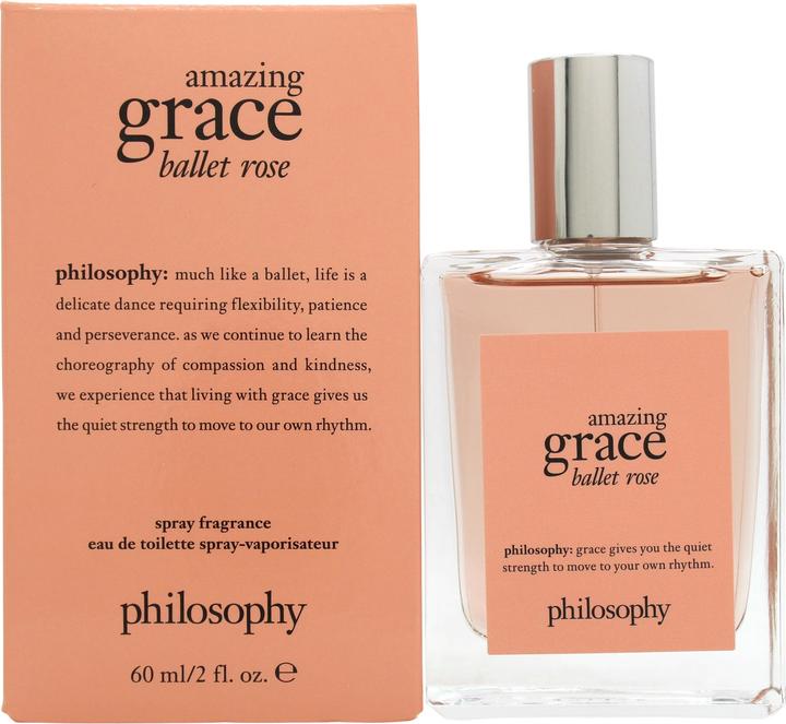 Actual product image philosophy Amazing Grace Ballet Rose by Eau de Toilette Spray 60 ml (Eau de toilette, 60 ml)