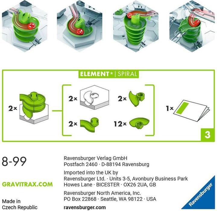 Image du produit Ravensburger GraviTrax Element Spiral