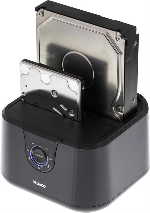 Actual product image Deltaco MAP-GD35U3 - Hard Drive - Serial ATA III - 2.5,3.5 Inch - 4 TB - USB 3.2 Gen 1 ( (2.5", 3.5")