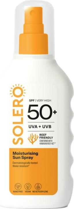 Solero Sonnenspray feuchtig SPF50+ 200ml (Sonnenspray, SPF 50+, 200 ml)
