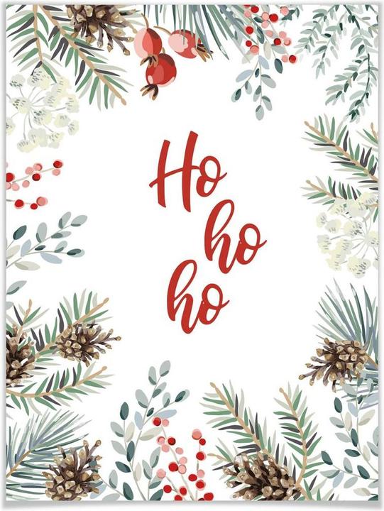 Image du produit Trenddeko Ho Ho Ho (100 x 120 cm)
