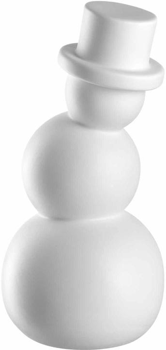 Immagine prodotto Leonardo Figura natalizia del pupazzo di neve Pablo 14 cm, bianco