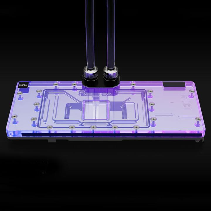 Actual product image Alphacool Core RX 7900XTX Reference with backplate