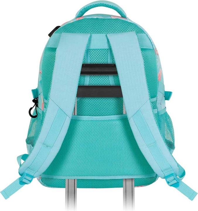 Actual product image Oh My Pop! PLUS Running Backpack Ice Flamingo