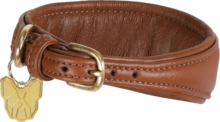 Produktbild Digby & Fox Hundehalsband Windhunde Leder Wattiert (35, 36, 37, 38, 39, Hund, Allgemein)