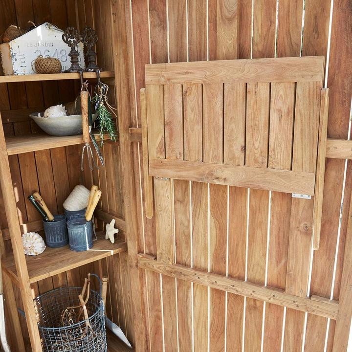 Produktbild Loberon Gartenschrank Tomte antikbraun