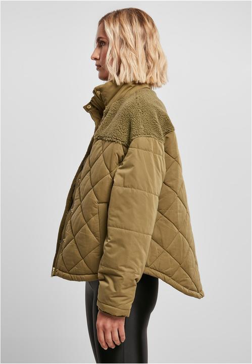 Actual product image Urban Classics Ladies Oversized Diamond Quilt Puffer Jacket (5XL)