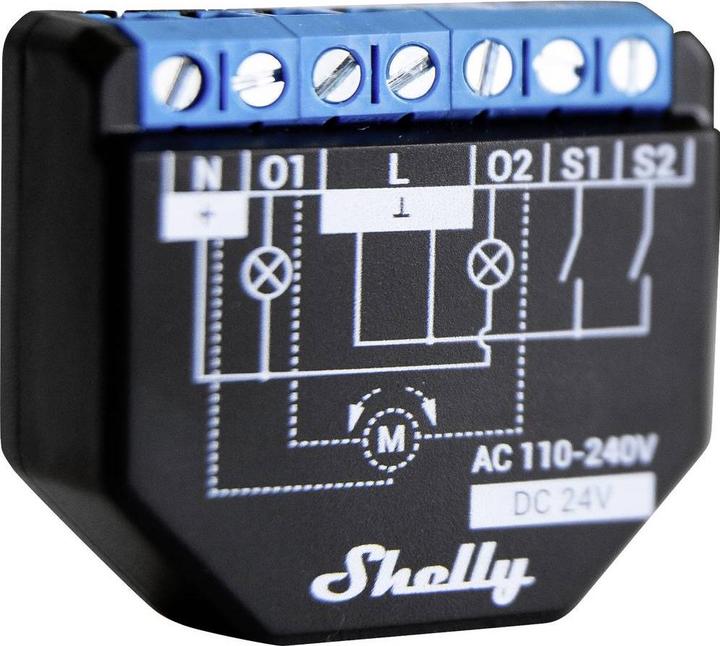 Shelly Plus 2PM (Switch actuator)
