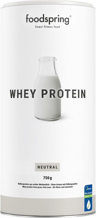 Actual product image Foodspring Whey (Neutral, 1 pcs., 750 g)