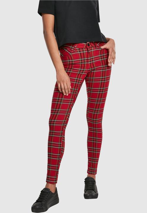 Image du produit Urban Classics Ladies Skinny Tartan Pants (30)