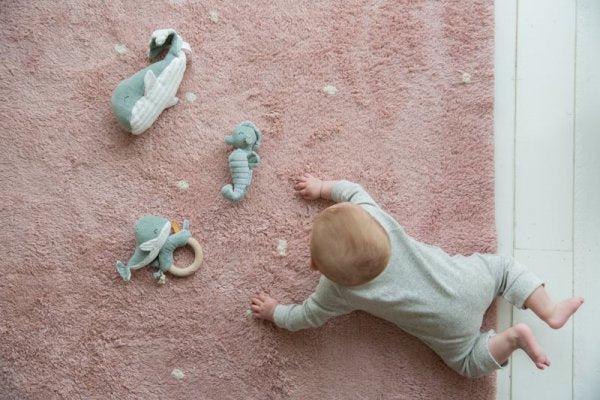 Image du produit Little Dutch Tapis Pure Pink Dot x cm (170 x 120 cm)