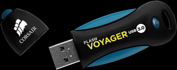Actual product image Corsair Flash Voyager (32 GB, USB-A, USB 3.0)