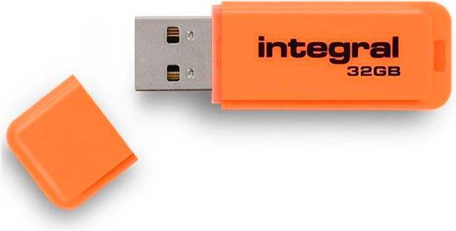 Image du produit Just Integral Neon - lecteur flash USB - 32 Go - USB 2.0 (32 Go, USB-A)