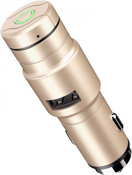Image du produit Baseus Chargeur allume-cigare et oreillette Bluetooth intra-auriculaire (Sans fil)