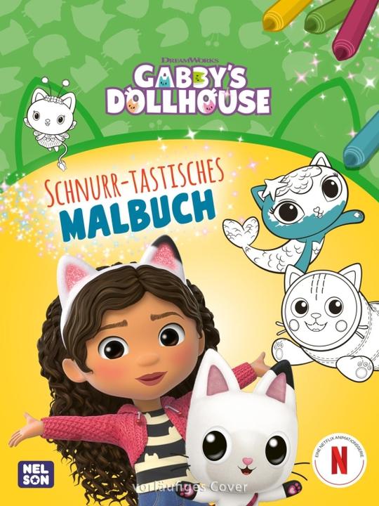 Immagine prodotto Gabby's Dollhouse: Schnurr-tastisches Malbuch