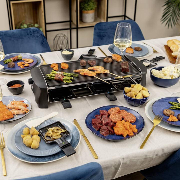Immagine prodotto Princess Raclette e Teppanyaki Grill, per 8 persone, 1200 Watt, 162840
