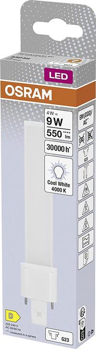 Produktbild Osram Dulux S (G23, 4 W, 550 lm, 1 x, D)