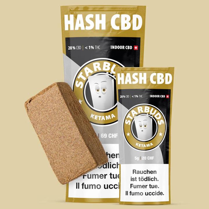 Immagine prodotto Starbuds Ketama CBD Hash 20g (20 g, Interno)