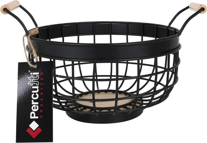 Actual product image Percutti Obstschale Schwarz (2 Stück)
