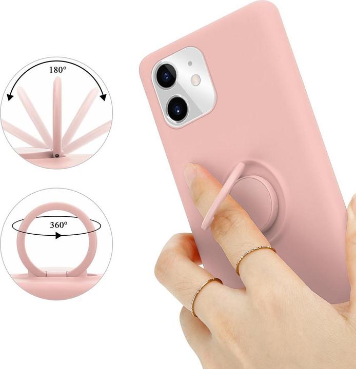 Image du produit Cadorabo TPU Liquid Ring Silicone Case Cover (Apple iPhone 11)