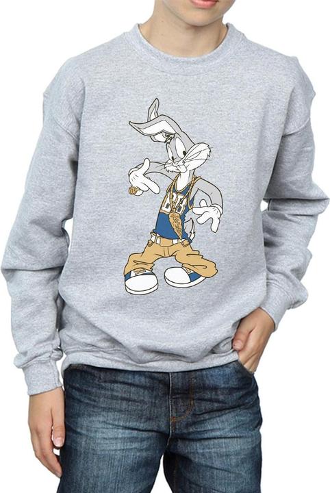 Immagine prodotto Looney Tunes Bugs Bunny Rapper Felpa Ragazzi (152, 158)