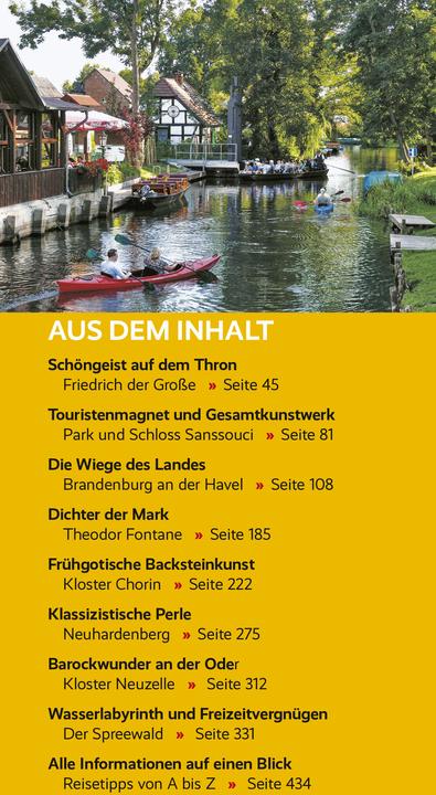 Actual product image Travel Guide Brandenburg