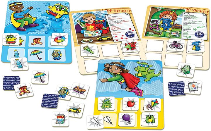 Produktbild Orchard Toys Board Game Superhero Lotto (in English) (Englisch)