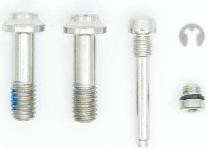 Formula Bremszangen Schrauben Kit, Titan, CURA X