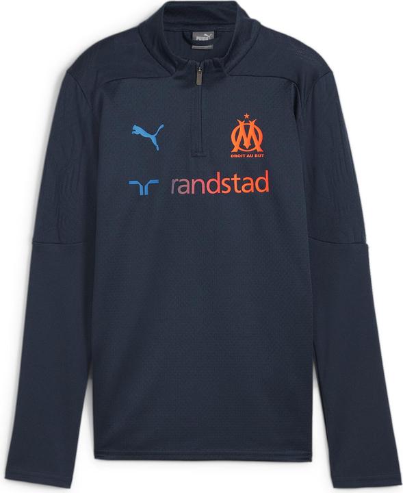 Puma OM Training 1/4 Zip Top Jr (116)