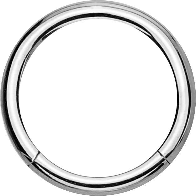 Produktbild Star Piercing Sterlier Micro Segmentring klappbar silber (Titan G23, ohne Messing)