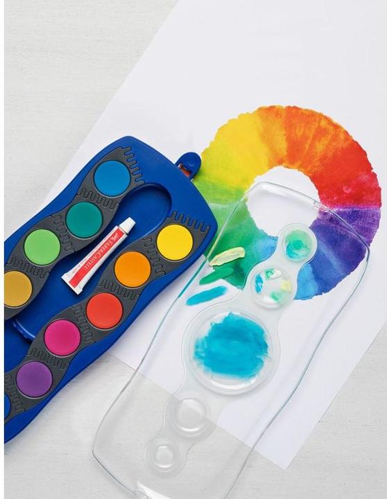 Actual product image Faber-Castell Gouache Connector (Cyan blue, 12 ml)