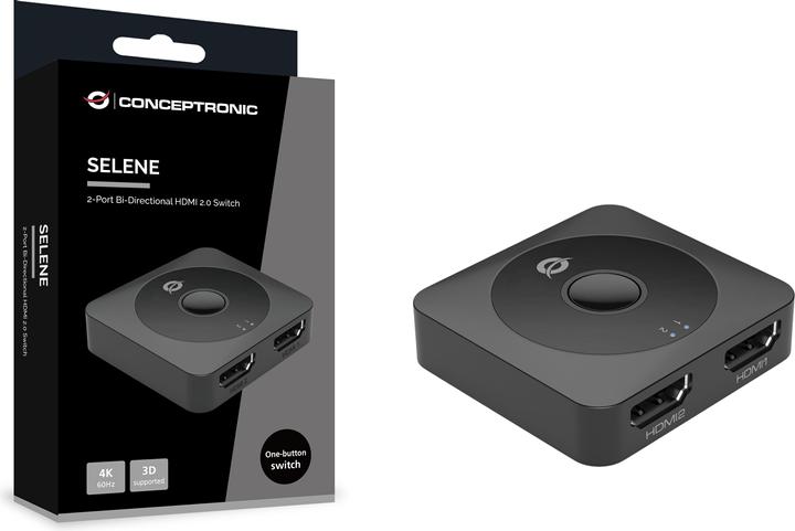 Produktbild Conceptronic Switch Bi-Direktional HDMI Splitter 2-in-1 sw