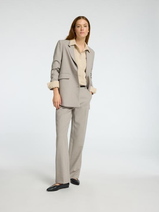 Produktbild Selected Femme Slfrita Mw Wide Pant Mel Noos (44)