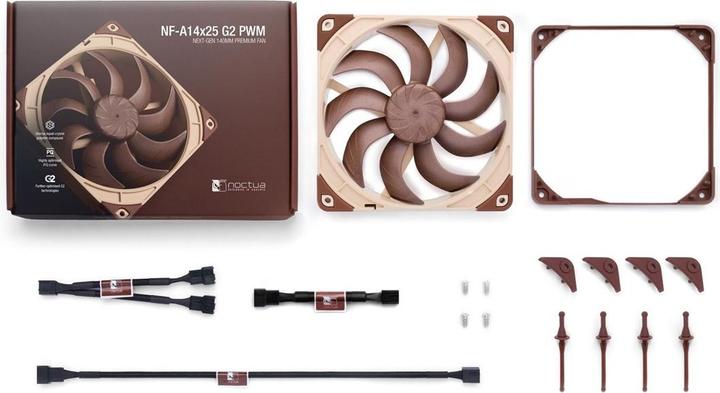 Produktbild Noctua NF-A14x25 G2 PWM (140 mm, 1 x)