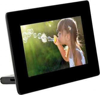 Produktbild AGFAPHOTO Photo AF 5078 PS, 7" LED Photoframe, USB, Schwarz (7")