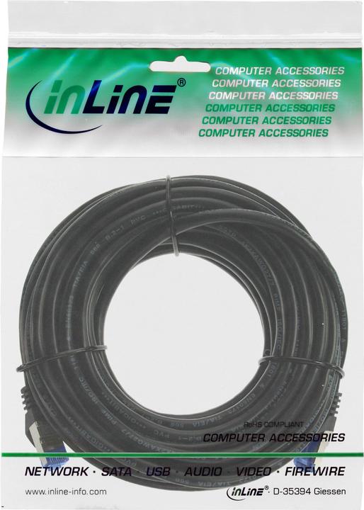 Immagine prodotto InLine Cavo patch blindato (U/FTP, CAT6a, 10 m)
