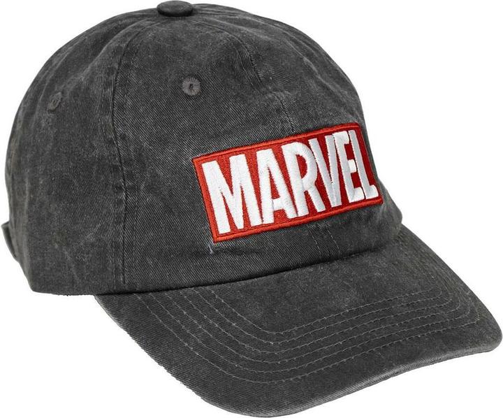 Cerda Marvel casquette Baseball Logo Red and White Washed (58)
