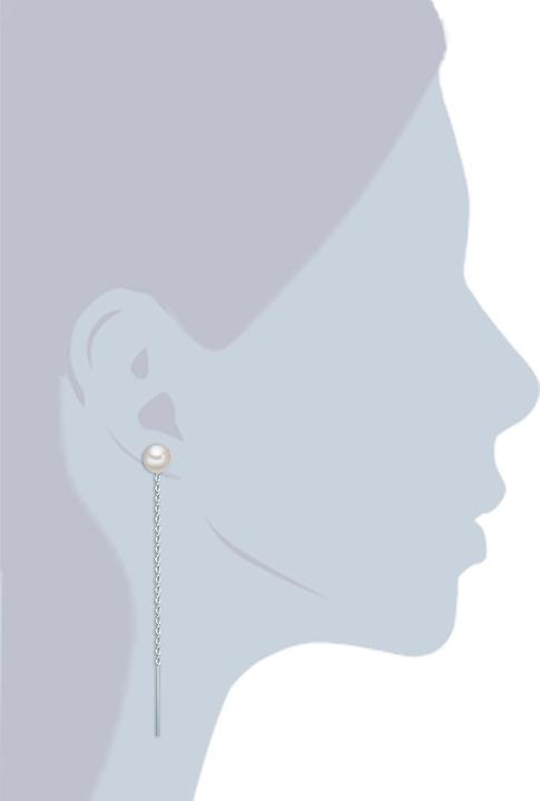 Actual product image Valero Pearls Ladies Sterling Silver Freshwater Cultured Pearls silver - 24443 (925 silver)