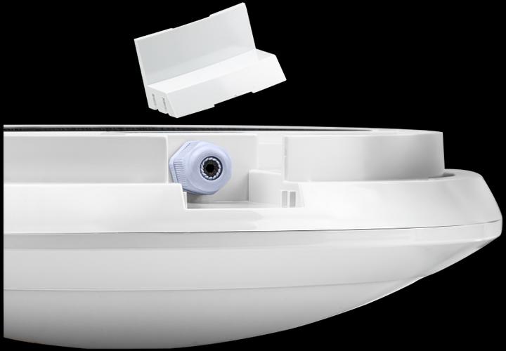Actual product image Tracon Geschützt LED Wandleuchte mit Bewegungsmelder für Innenraum