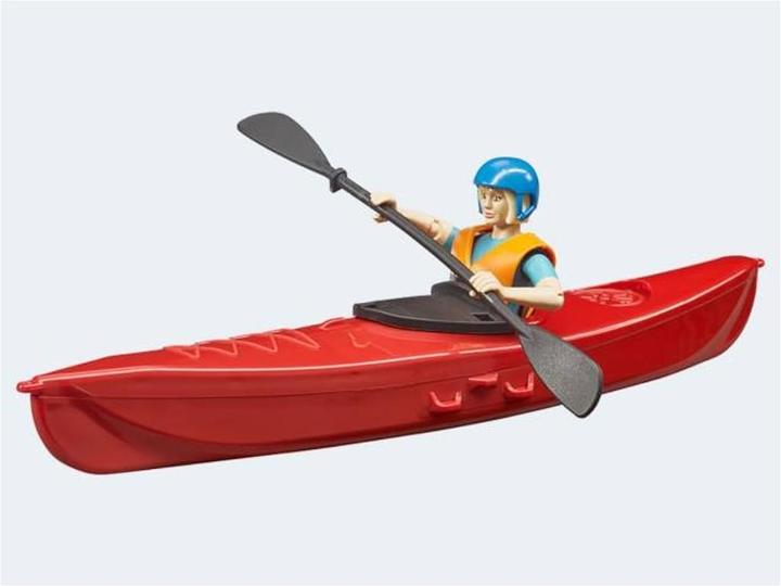 Actual product image Bruder Kayak with figure